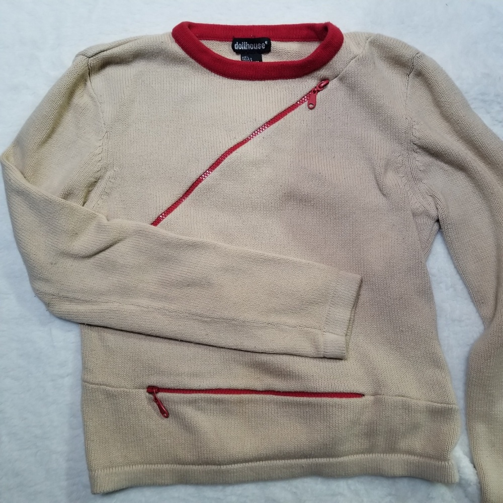 Dollhouse Zipper Sweater
